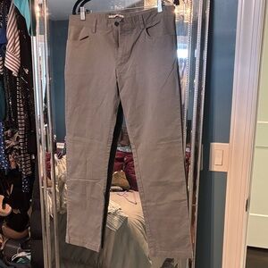 Gray Casual Pants